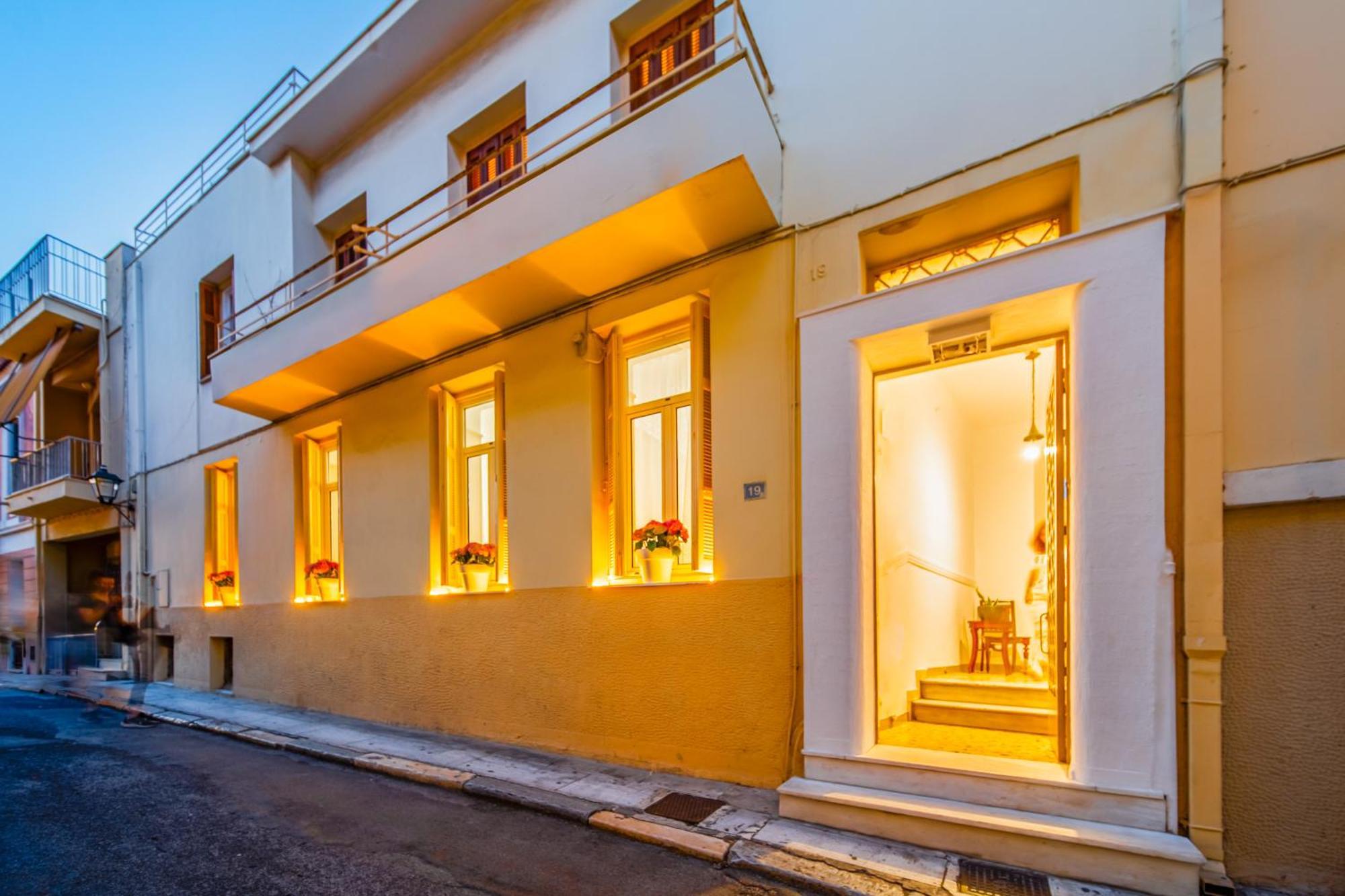 Apartmán Oikia Tripodon Atény Exteriér fotografie